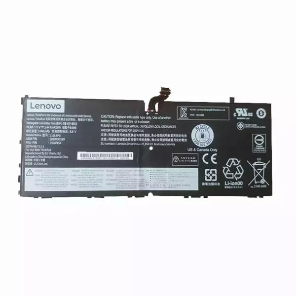 Batterie d'origine pour ordinateur portable LENOVO 01AV454