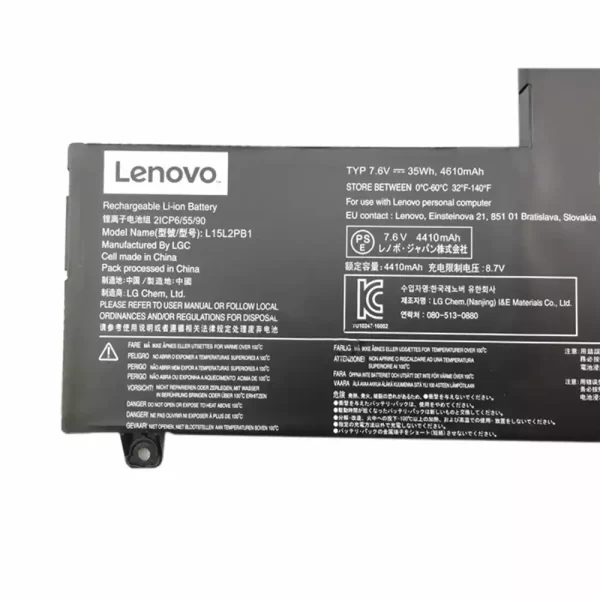 Batterie d'origine pour ordinateur portable LENOVO L15L2PB1 – Image 3
