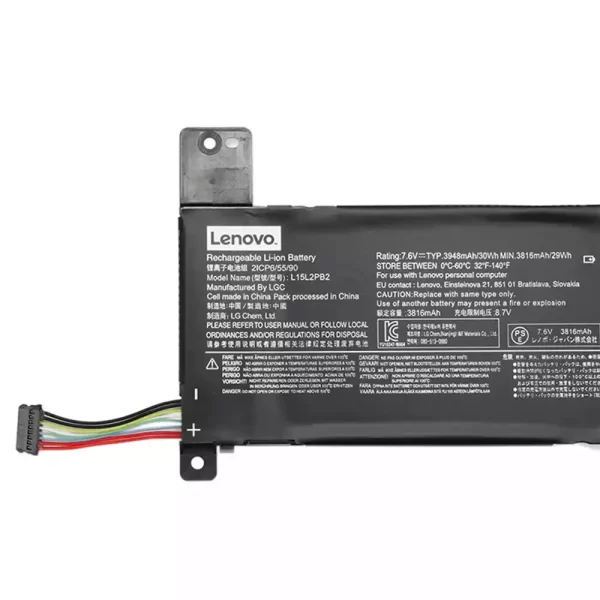 Batterie d'origine pour ordinateur portable LENOVO IdeaPad 310-14IKB – Image 3