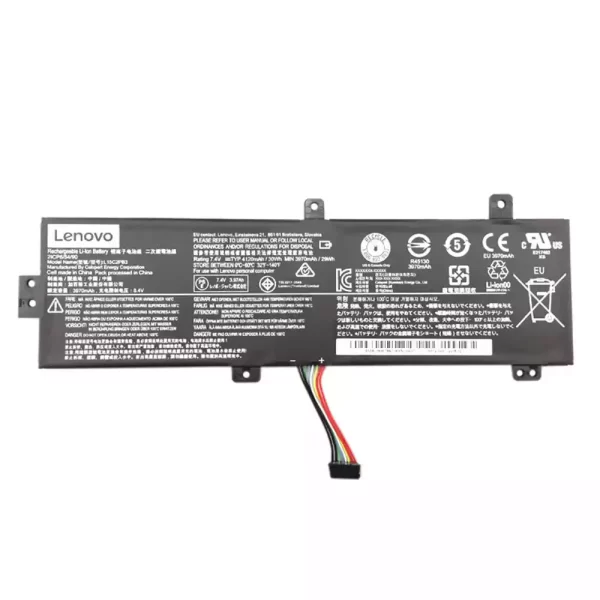 Batterie d'origine pour ordinateur portable LENOVO L15C2PB3,L15M2PB3