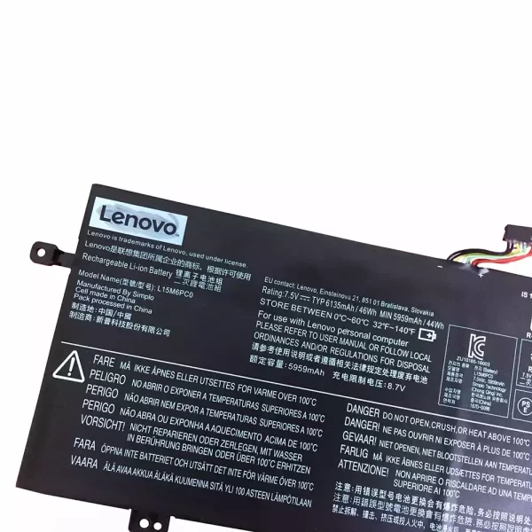 Batterie d'origine pour ordinateur portable LENOVO IdeaPad 710S-13isk – Image 3