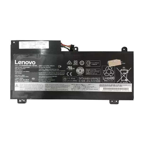 Batterie d'origine pour ordinateur portable LENOVO 00HW040,00HW041