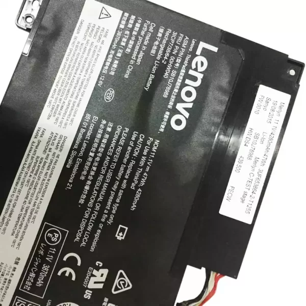 Batterie d'origine pour ordinateur portable LENOVO 00HW040,00HW041 – Image 3