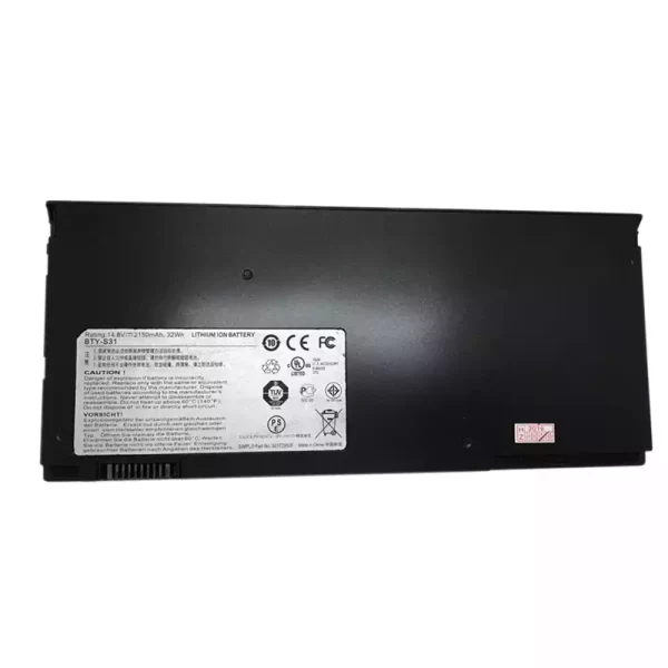Batterie d'origine pour ordinateur portable MSI 13" X-Xslim