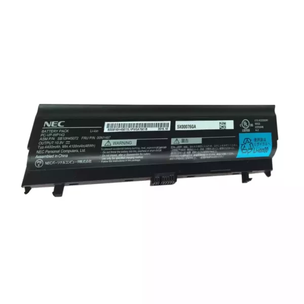 Batterie d'origine pour ordinateur portable NEC PC-VP-WP143