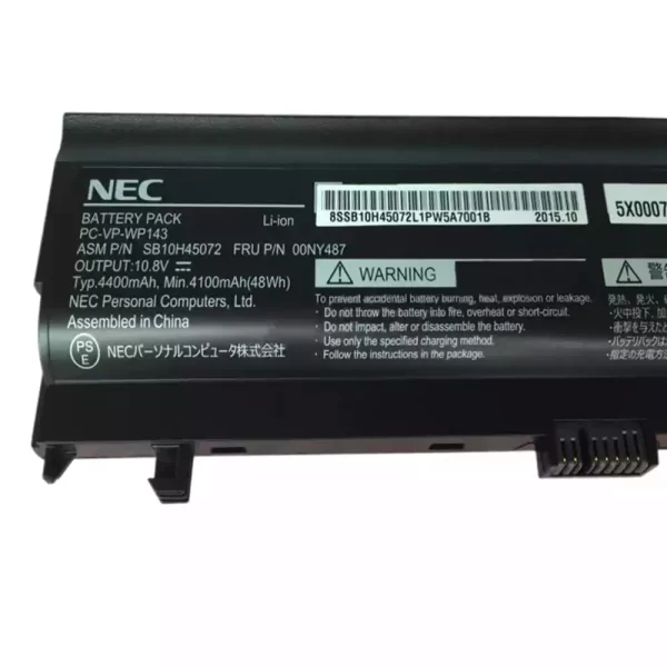 Batterie d'origine pour ordinateur portable NEC PC-VP-WP143 – Image 3