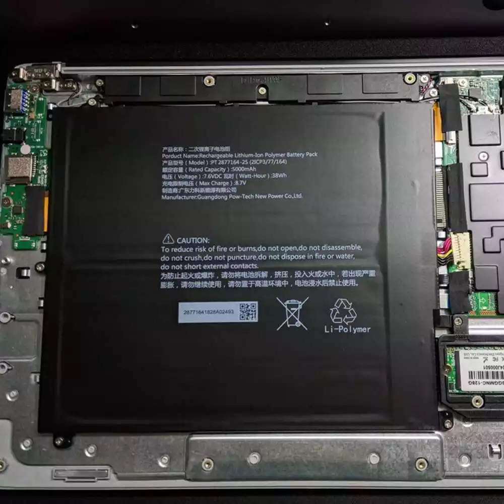 Batterie d'origine pour ordinateur portable CHUWI PT2877164-2S,Lapbook SE  13.3 