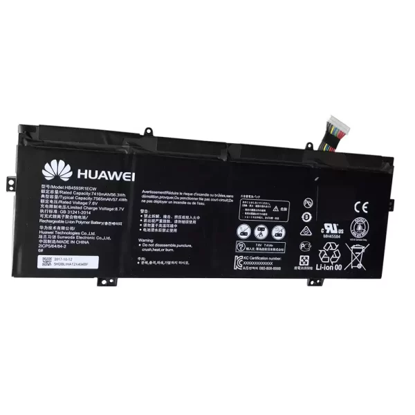 Batterie d'origine pour ordinateur portable HUAWEI MagicBook,MateBook X Pro,MateBook 14