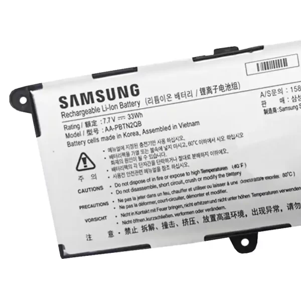 Batterie d'origine pour ordinateur portable SAMSUNG AA-PBTN2QB – Image 3
