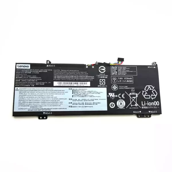 Batterie d'origine pour ordinateur portable LENOVO Air 14IWL,Air 14IKBR,Air 14ARR,Air 15ARR,Air 15IKBR