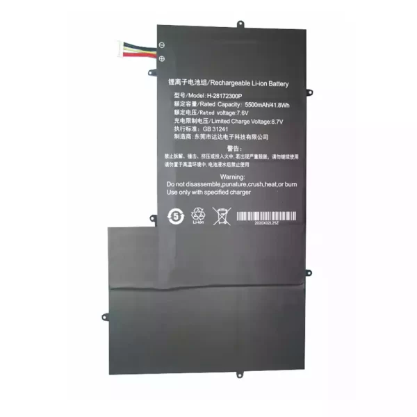 Batterie d'origine pour ordinateur portable H-28172300P,TEClAST F15