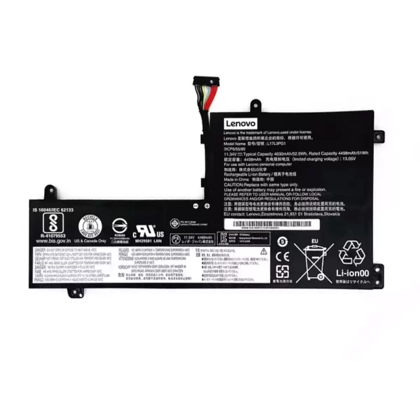 Batterie d'origine pour ordinateur portable LENOVO L17C3PG1,L17M3PG3