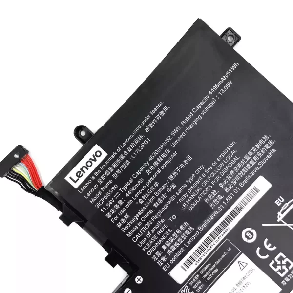 Batterie d'origine pour ordinateur portable LENOVO L17C3PG1,L17M3PG3 – Image 3