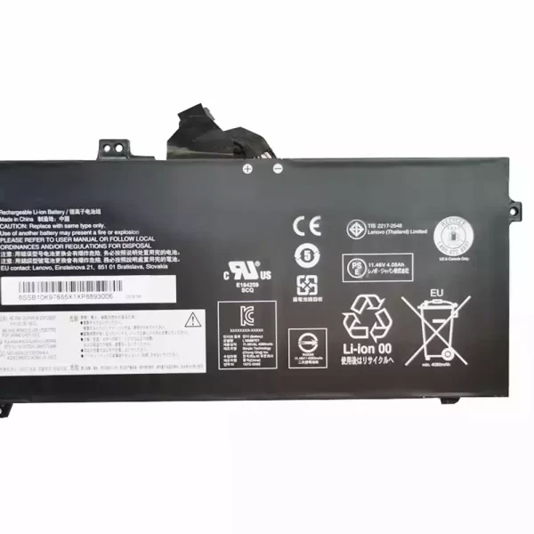 Batterie d'origine pour ordinateur portable LENOVO Thinkpad X390,Thinkpad X395 – Image 4