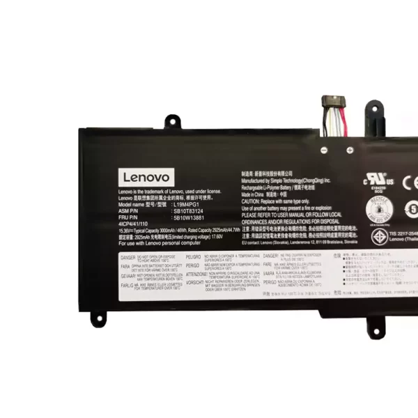 Batterie d'origine pour ordinateur portable LENOVO 5B10W13881 5B10W13882 SB10T83124 SB10T83125 – Image 3