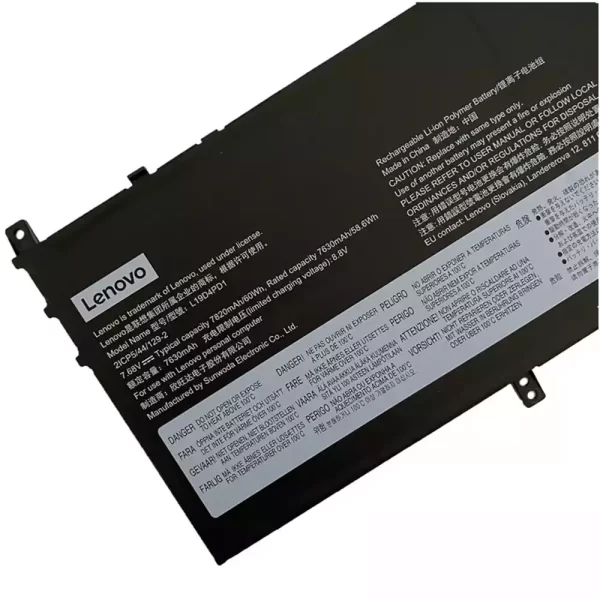 Batterie d'origine pour ordinateur portable LENOVO L19D4PD1 – Image 3