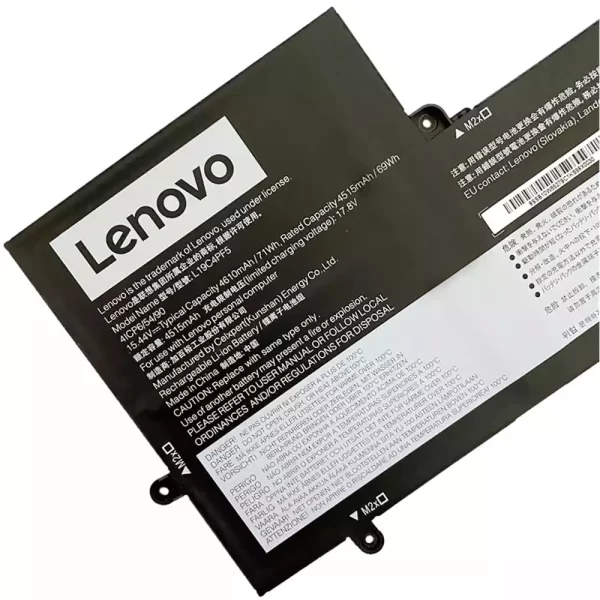 Batterie d'origine pour ordinateur portable LENOVO 5B10W65278 SB10W65279 5B10W65281 SB10W65293 – Image 3