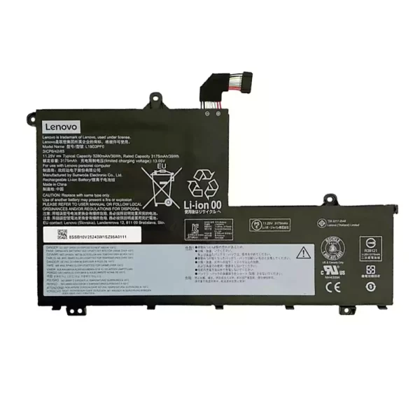Batterie d'origine pour ordinateur portable LENOVO 5B10W67261,SB10W67377,SB10V25234,Wei 6-14-IML