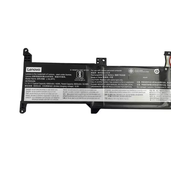 Batterie d'origine pour ordinateur portable LENOVO 5B10X02602,SB10X02601,SB10W86958,5B10W86943 – Image 3
