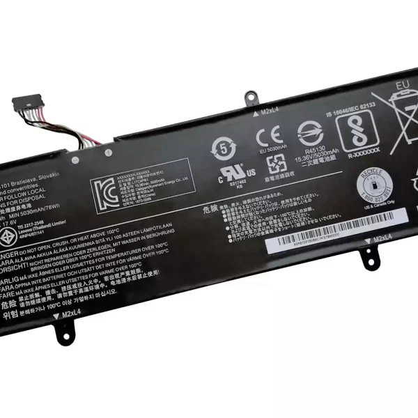 Batterie d'origine pour ordinateur portable LENOVO 5B10P35082,5B10P35083,5B10P35084 – Image 4