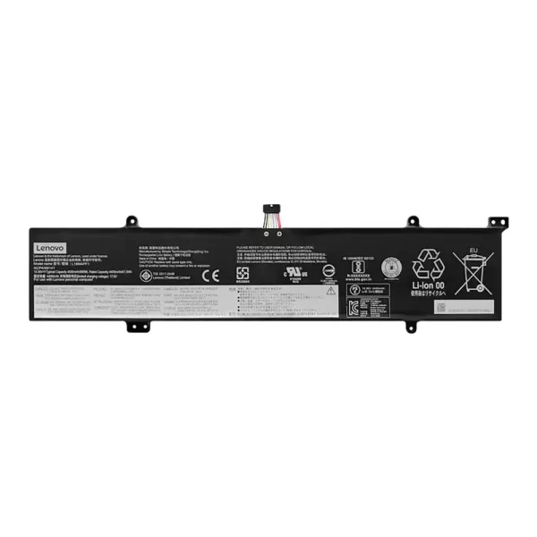 Batterie d'origine pour ordinateur portable LENOVO 5B10T83737,5B10T83738,5B10U65276,5B10W67244,5B10W69461,SB10W67267,SB10W69459