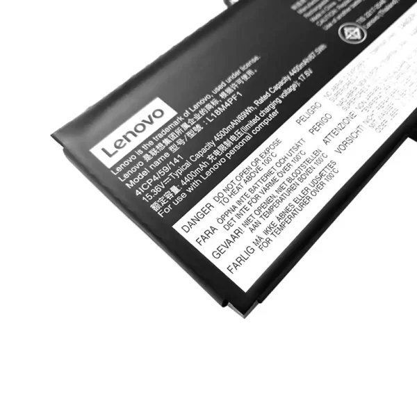 Batterie d'origine pour ordinateur portable LENOVO 5B10T83737,5B10T83738,5B10U65276,5B10W67244,5B10W69461,SB10W67267,SB10W69459 – Image 2