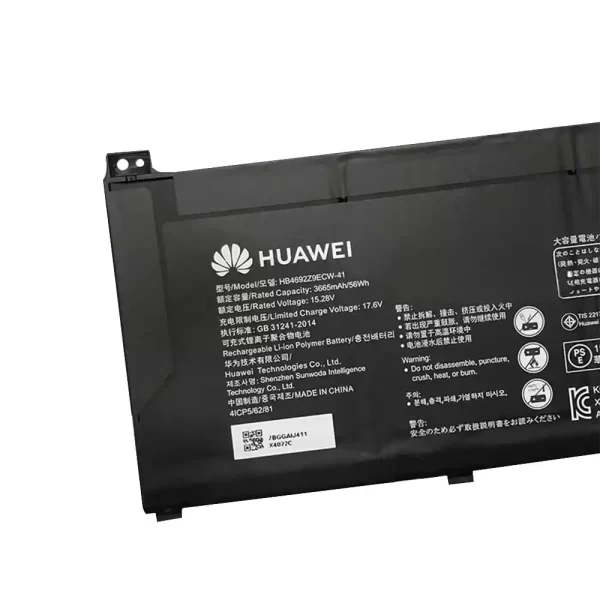Batterie d'origine pour ordinateur portable HUAWEI Matebook D 14,Magicbook 14 – Image 3