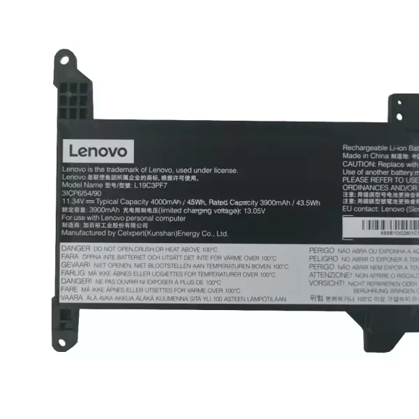 Batterie d'origine pour ordinateur portable LENOVO 5B10X02602,SB10X02601 – Image 3
