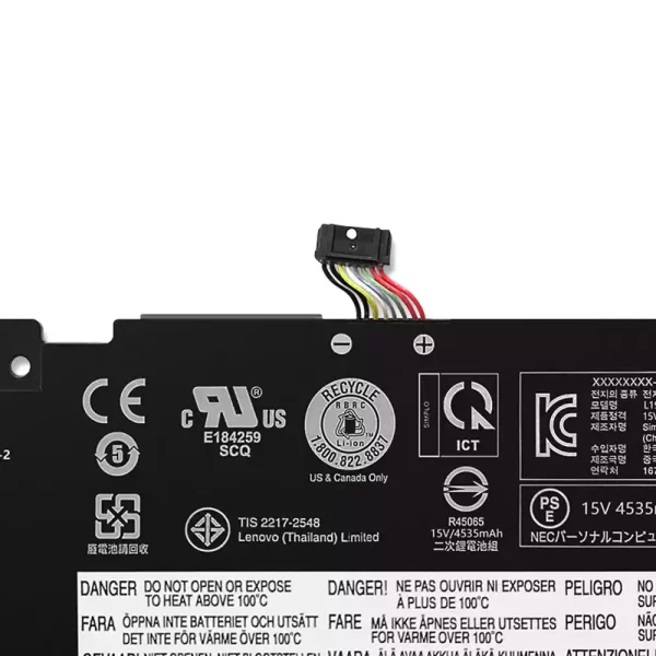 Batterie d'origine pour ordinateur portable LENOVO IdeaPad 5 15,IdeaPad 5-15IIL05,Xiaoxin 15 2020 – Image 4