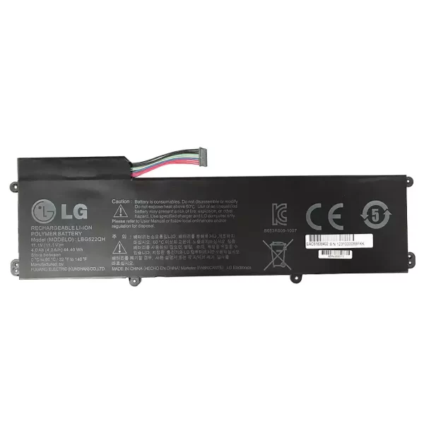 Batterie d'origine pour ordinateur portable LG XNOTE Z360,Z360 FULL HD UltraBook,Z360-GH30K,Z360-GH50K,Z360-GH60K,Z360-GH6SK,Z360-GH70K