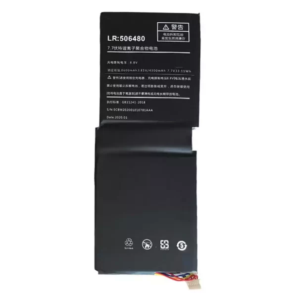Batterie d'origine pour ordinateur portable LR:506480 OneMix 3S 3Pro