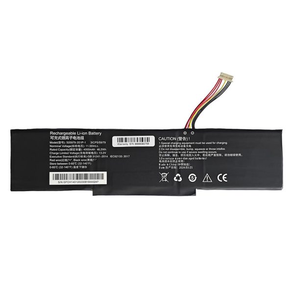 Batterie d'origine pour ordinateur portable 505979-3S1P CHUWI CoreBook Pro CWI528 CWI529