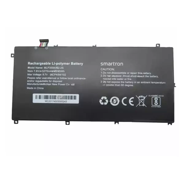 Batterie d'origine pour ordinateur portable MLP3594102-2S