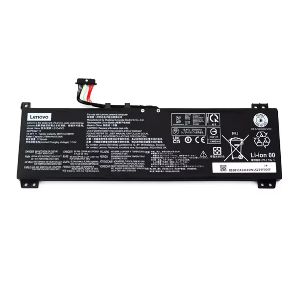 Batterie d'origine pour ordinateur portable LENOVO L21D4PC0