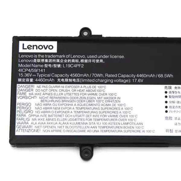 Batterie d'origine pour ordinateur portable LENOVO Yoga 7-15IMH05 S750-15 – Image 3