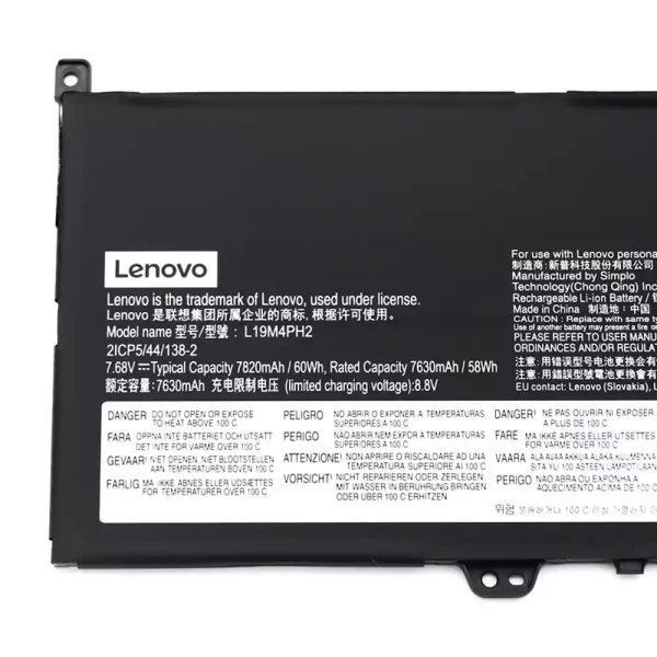 Batterie d'origine pour ordinateur portable LENOVO Yoga 9 14ITL5,YOGA Pro 14c 2021 – Image 3