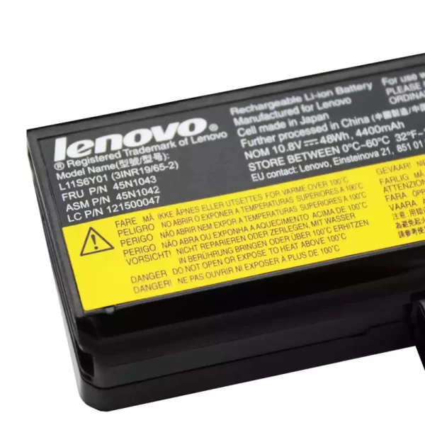 Batterie d'origine pour ordinateur portable LENOVO B485 B580 B585 B590 V480 E430 E435 E531 E49 G405 G580 G585 Y480 Y485 Z380 B480 V580 M490 – Image 3