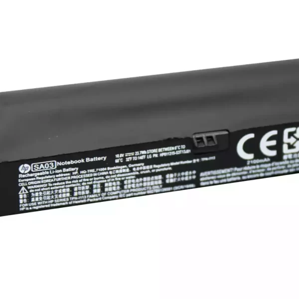 Batterie d'origine pour ordinateur portable HP SA03 TPN-I113 – Image 2