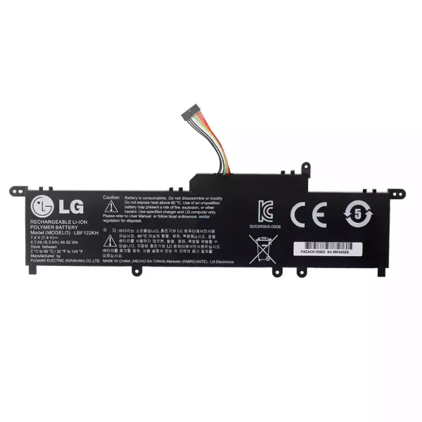 Batterie d'origine pour ordinateur portable LG LBF122KH