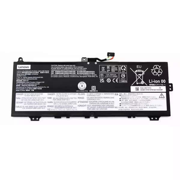 Batterie d'origine pour ordinateur portable LENOVO L21C4PG4,L21D4PG4,L21L4PG4,L21M4PG4