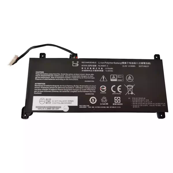 Batterie d'origine pour ordinateur portable NL40BAT-3