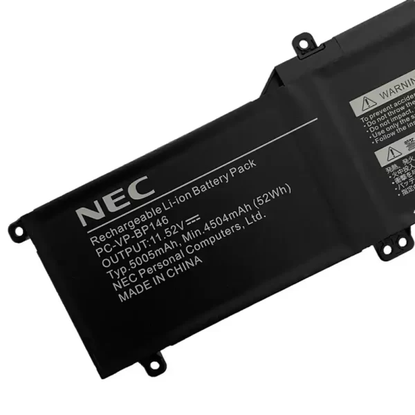 Batterie d'origine pour ordinateur portable NEC PC-VP-BP146 – Image 3