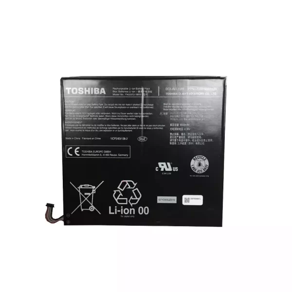 Batterie d'origine pour ordinateur portable Toshiba PA5237U-1BRS,DynaPad WT12PE