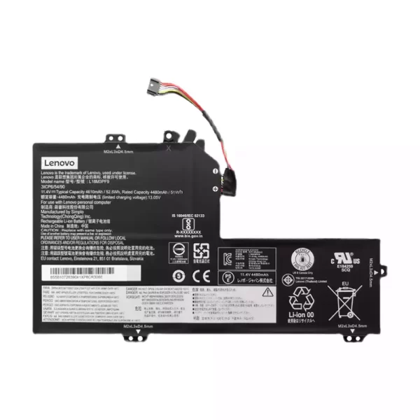 Batterie d'origine pour ordinateur portable Lenovo L18L3PF6 L18M3PF9 SB10W67224,SB10W67398,5B10T26390