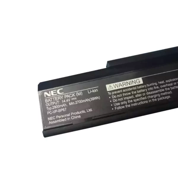 Batterie d'origine pour ordinateur portable NEC PC-VP-BP67 – Image 2