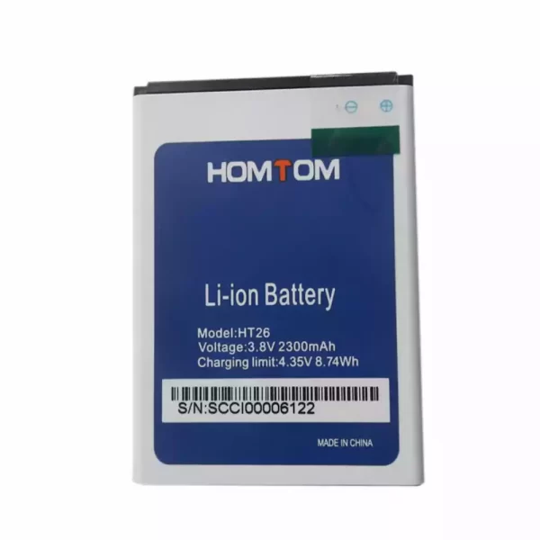 Batterie d'origine pour HOMTOM HT26