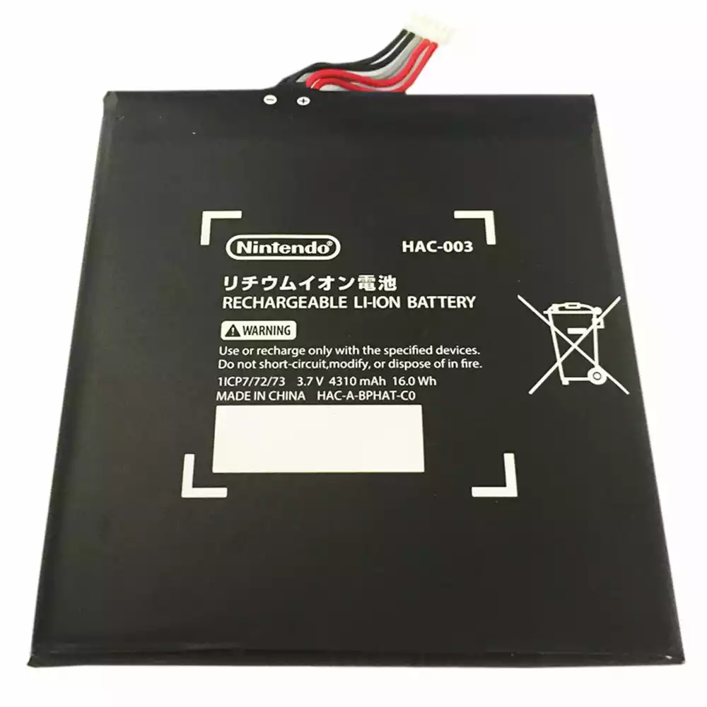 Batterie d'origine pour Nintendo Switch HAC-003 