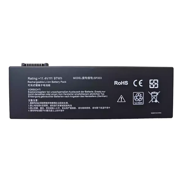 Batterie d'origine pour SIEMENS SIMATIC Field PG M3,SP303
