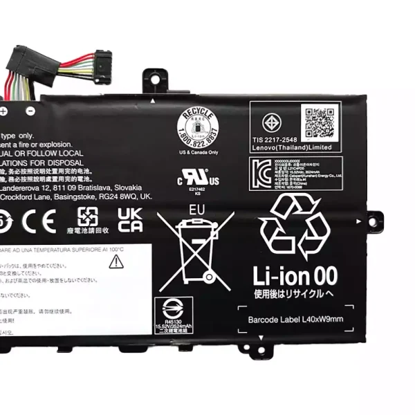 Batterie pour ordinateur portable LENOVO L21B4PD0 L21C4PD0 L21M4PD0 – Image 4