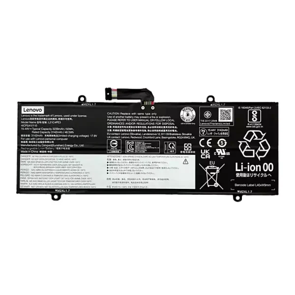 Batterie pour ordinateur portable LENOVO L21C4PE3 L21M4PE4